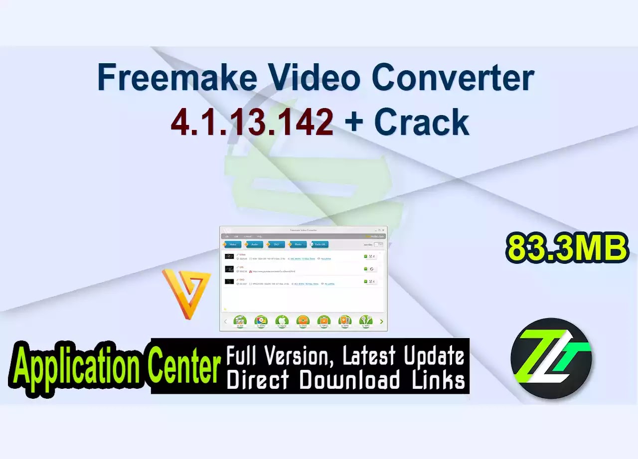 Freemake Video Converter 4.1.13.142 + Crack