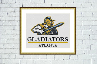 Atlanta Gladiators stitching pattern - Tango Stitch