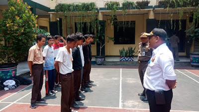 Asyik Main Game,13 Pelajar Diamankan Satpol PP