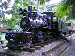 1915 steam engine, La Ceiba, Honduras