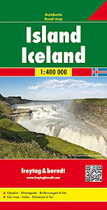 SCArica.™ Islanda 1:400.000 Audio libro. di Freytag & Berndt