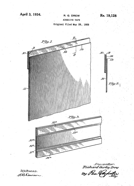 Scotch tape Patent