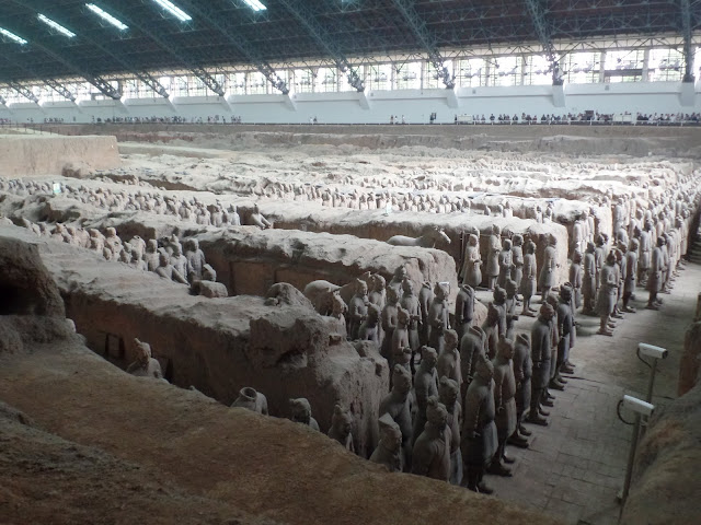 qin shi huang terracotta army warrior horse pit 1