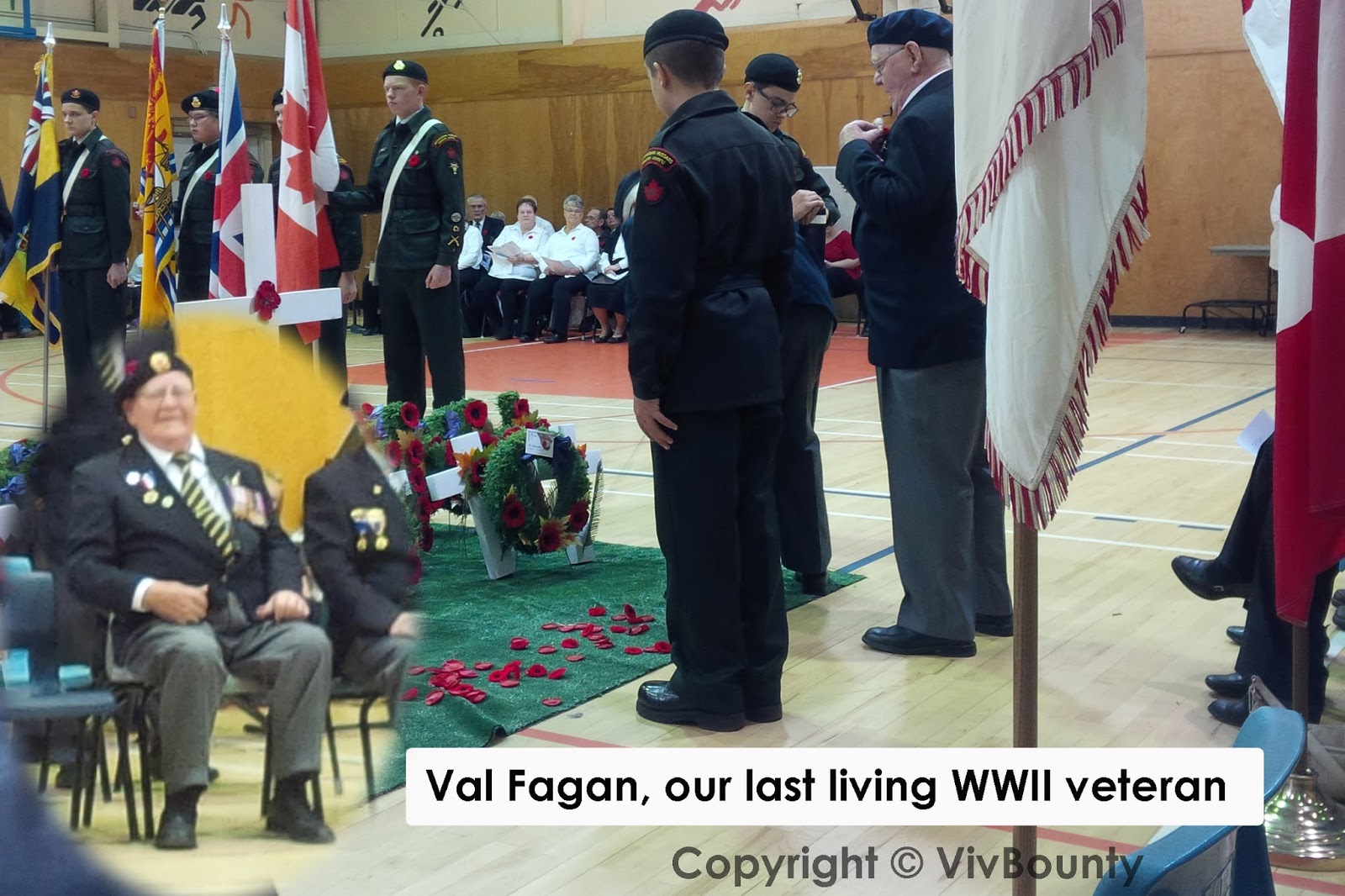 Val Fagan, Port Elgin's last living World War II veteran, VivBounty