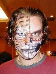 http://allaboutbodyart.blogspot.com/,face_tattoo_extreme_tattoo_body_tiger_tattoo_skull