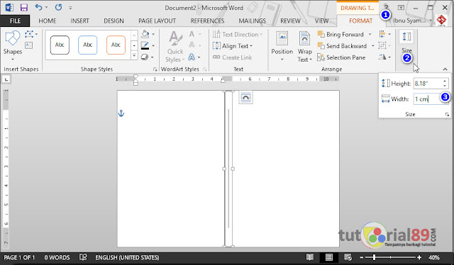  Cara mudah membuat cover buku di Microsoft word video 