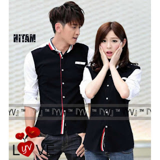 Kemeja Couple RIP Hitam