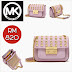 MICHAEL KORS Small Sloan Studded Shoulder Bag (Light Purple)