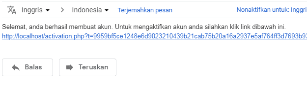 Registrasi dan Verifikasi Melalui Email dengan PHP