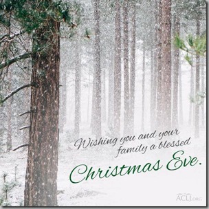 blessed Christmas Eve