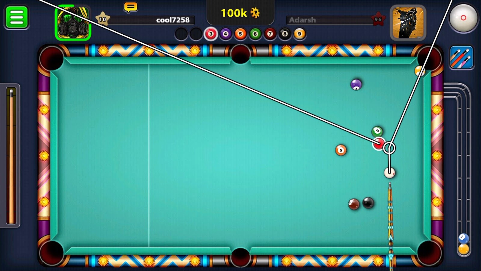 8 Ball Pool 3.12.1 MOD Apk (Extended Stick Guideline, Auto ... - 