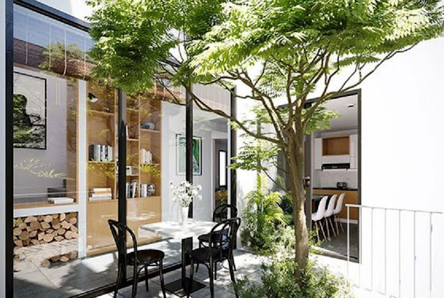 Minimalist Home Terrace Design