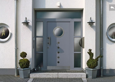 foto pintu rumah minimalis terbaru dari besi