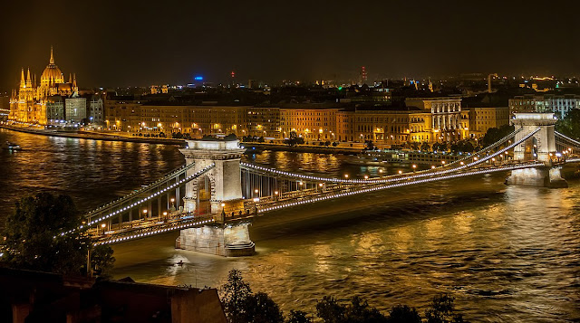 Széchenyi Chain Bridge Budapest Hungary