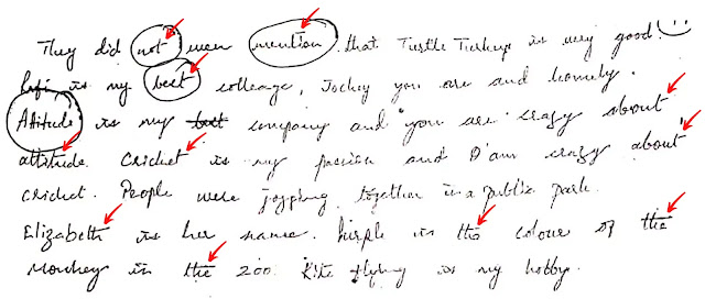 Handwriting Analysis #64: [Areas of Improvement] (3/18) Temper | Graphology by APDaga