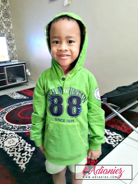 Izzat & Baju Sejuk Hijau