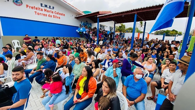 VÍDEO: Prefeito de Araruna inaugura reforma e climatização da Escola Prefeita Maria Celeste Torres em Mata Velha