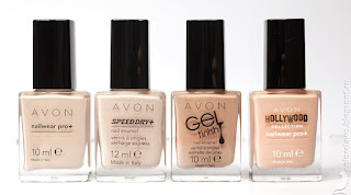 Avon Tender Avon Street Beige Avon Gel Finish Barely There Avon Hollywood Drive In