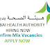 Dubai Health Authority Mix Vacancies