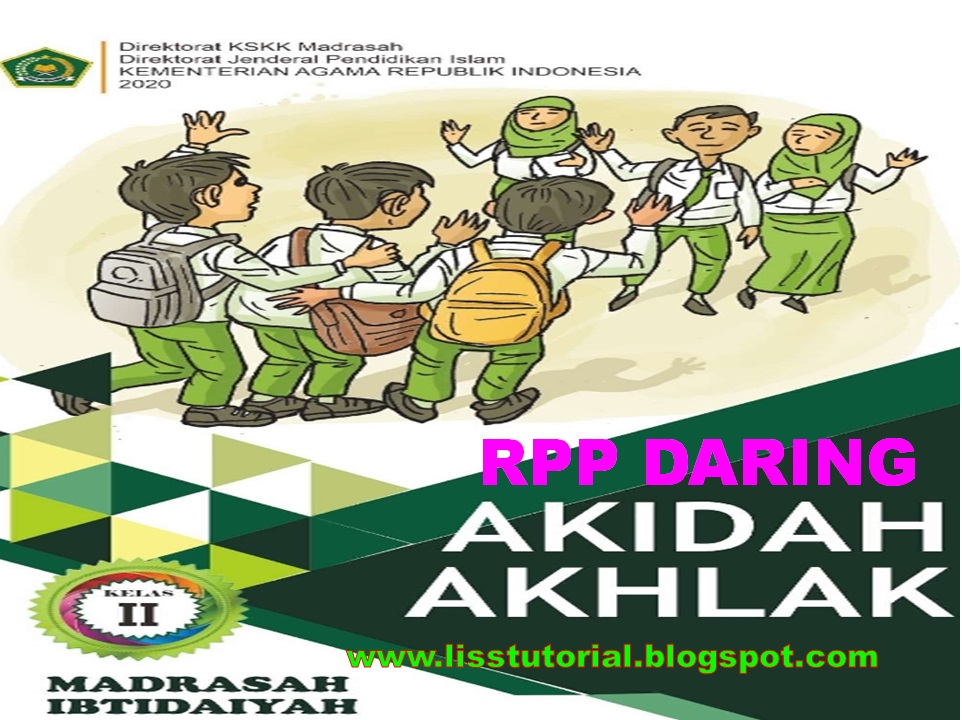 Contoh RPP Daring  Akidah Akhlak