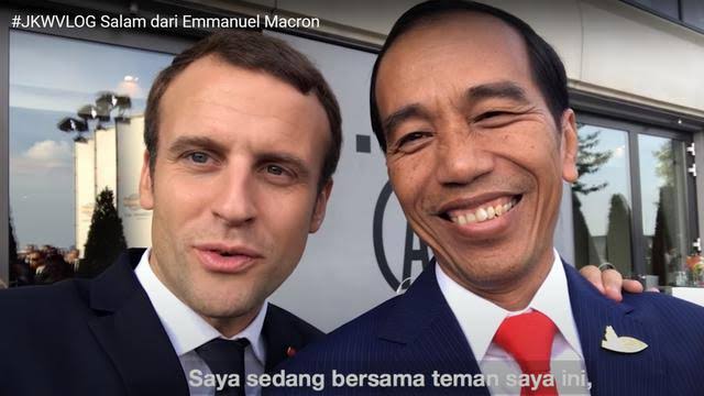 TERKAIT KECAMAN KE MACRON, BENARKAH JOKOWI BERAROMA KADRUN KALI INI ?