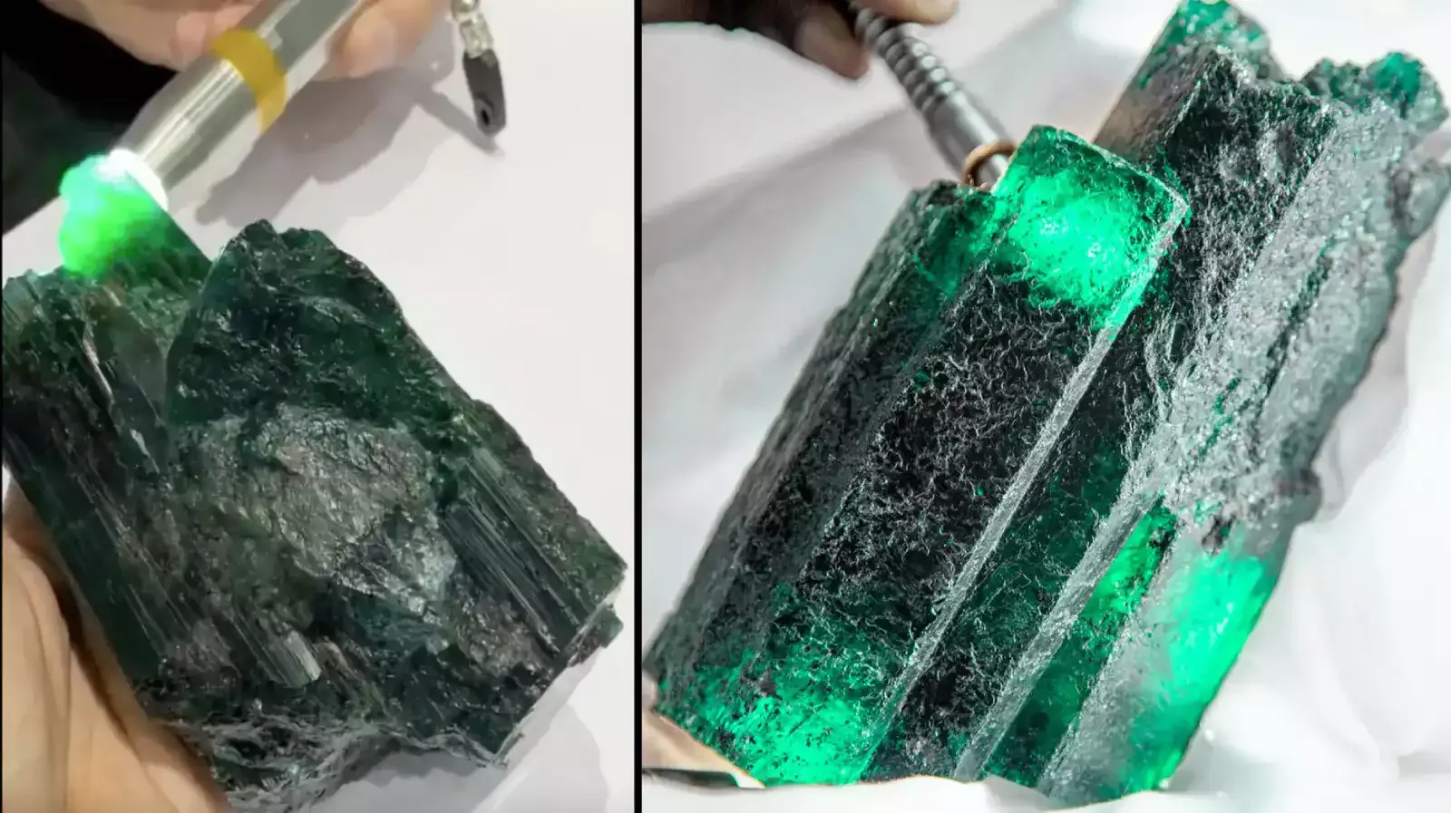 World's largest uncut emerald