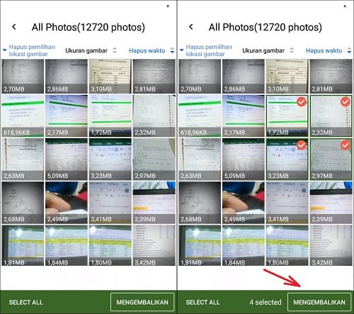 Cara Mengembalikan Foto yang Terhapus