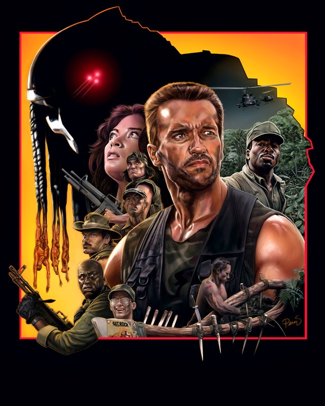 Mike Perry Art. Com: My favorite Movie 1987 " The Predator"