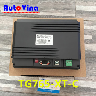 Bảng giá và tài liệu lập trình màn hình cảm ứng HMI Xinje TG765-XT-C