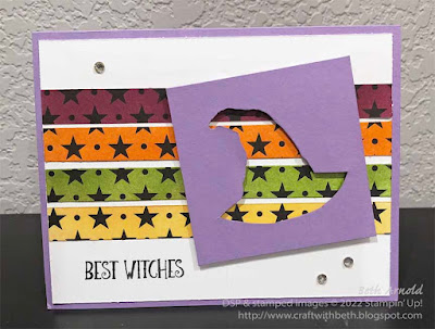 Best Witches Halloween Aperture Card Witch Hat Builder Punch