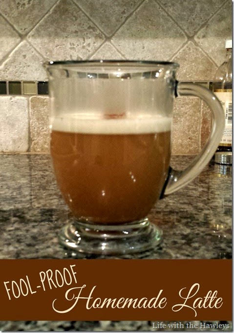 Fool Proof Homemade Latte