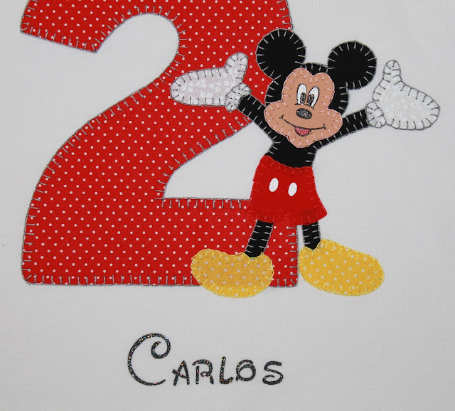 camiseta de cumpleaños mickey mouse