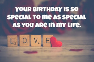 Birthday wishes for Boyfriend Romantic