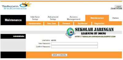 Tutorial Setting Modem Telkom (Indihome / Speedy