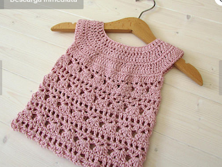 top de crochet niña