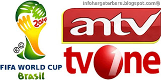 Siaran Langsung Piala Dunia 2014 | ANTV dan TV One