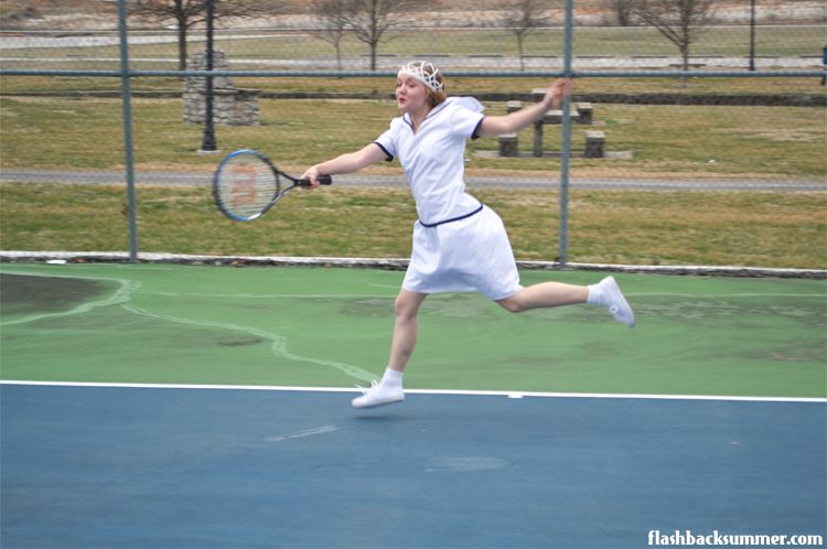 Flashback Summer: 1920s Tennis Dress from House of Recollections