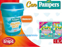 Logo Pampers con Amore si Pappa : in regalo il Pappa Box Pampers 