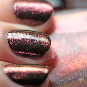 Louise Lacquer Hot Toddy over Lucky