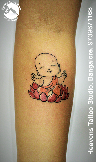 http://heavenstattoobangalore.in/little-buddha-tattoo-at-heavens-tattoo-studio-bangalore/