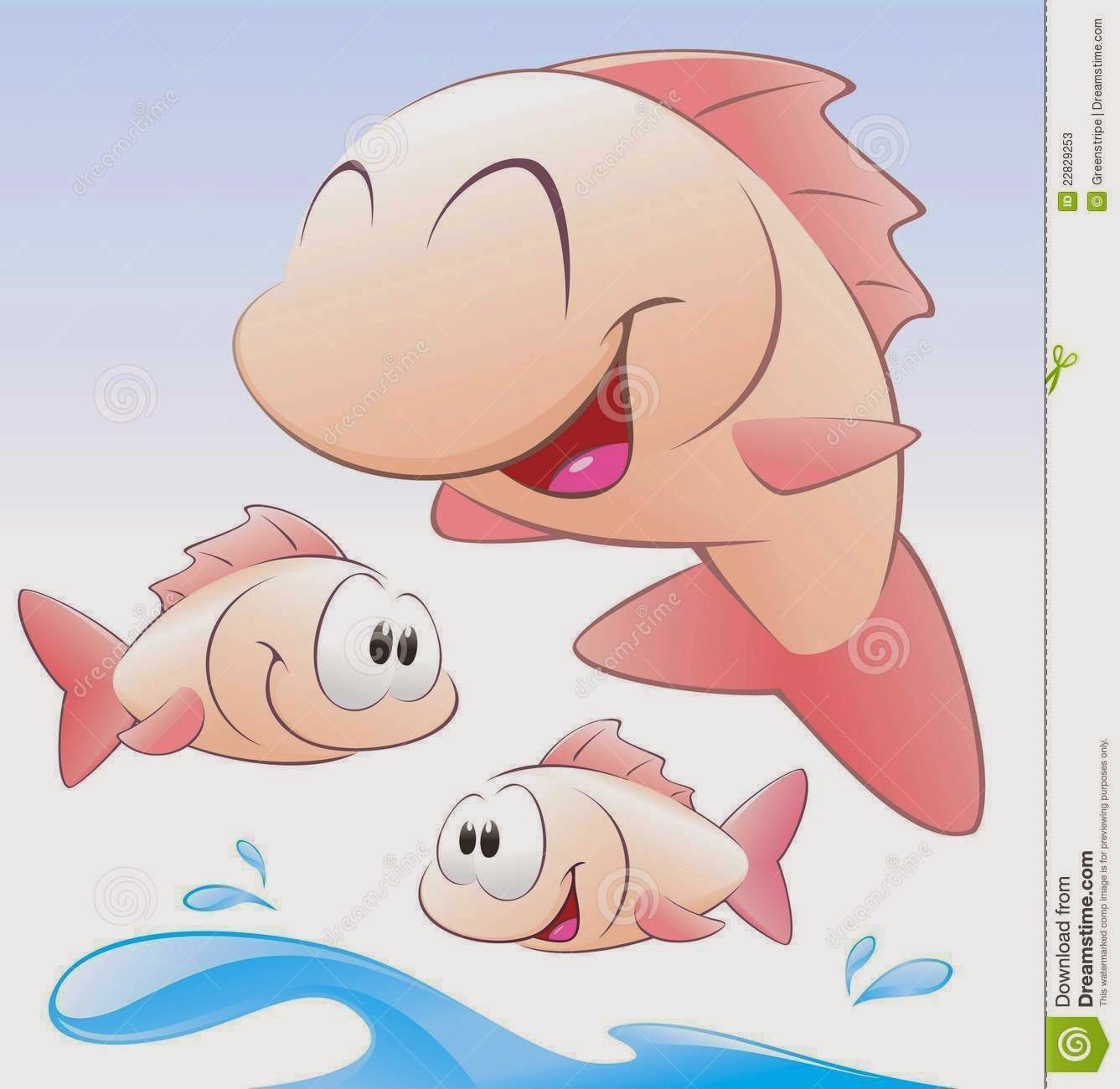 Cute Cartoon Fishes