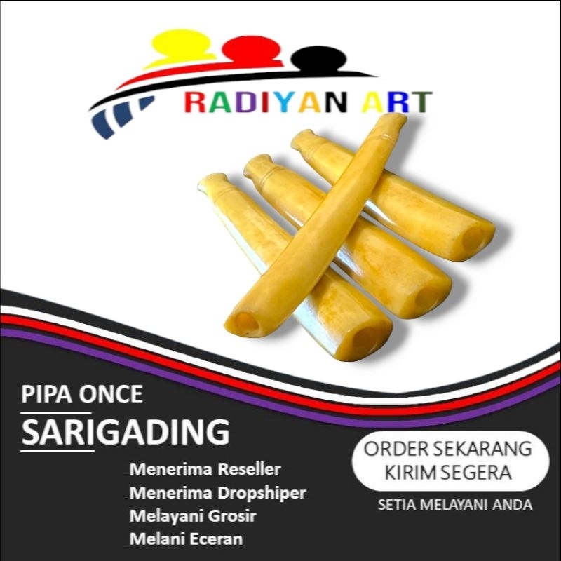 Sovenir Once Pipa SARIGADING FIBER 10 cm