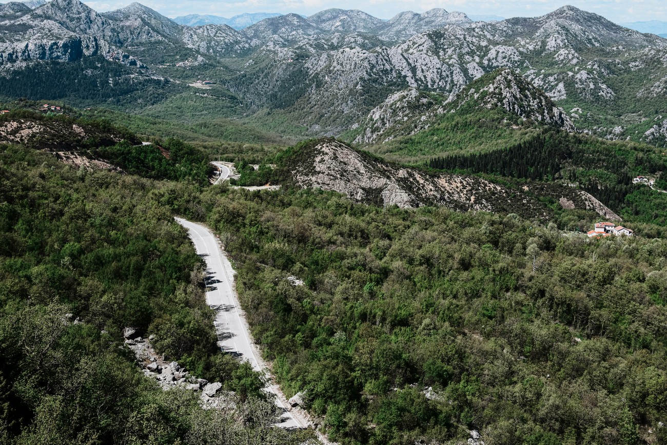 Czarnogóra widok na góry