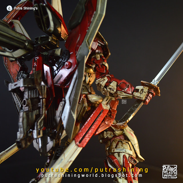 MG Gundam Astray Red Frame Kai Custom Weathering by Putra Shining