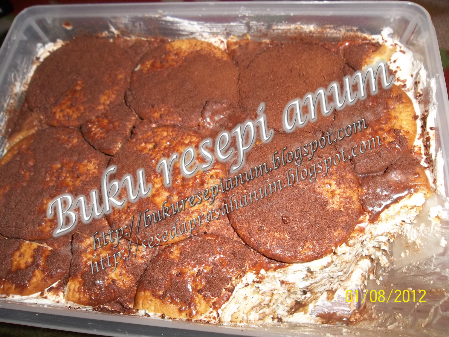 BUKU RESEPI ANUM: unbake tiramitsu cake