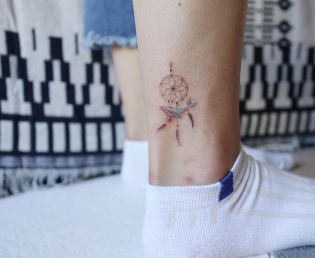 Tatuagens femininas para o tornozelo 