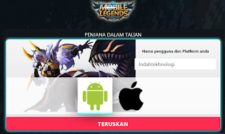 Mlegendsdiamond com || Begini cara dapatkan Diamond dan skins mobile legends gratis