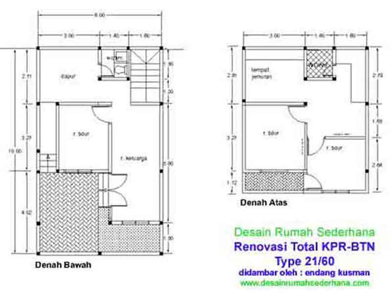 bagus Desain Rumah Mungil Type 21