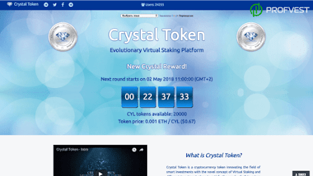 Кандидаты: Crystal Token – 90% чистой прибыли за 90 дней!