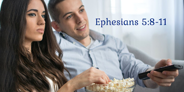 If you hung Ephesians 5:8-11 above your TV, would it change your viewing standards? This 1-minute devotion challenges Christians to evaluate their entertainment.